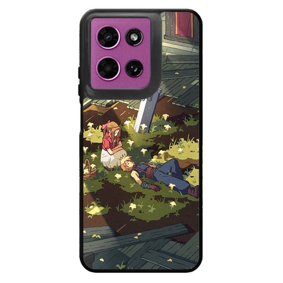 Final Fantasy VII Aerith and Cloud Motorola Moto G 2026 Case