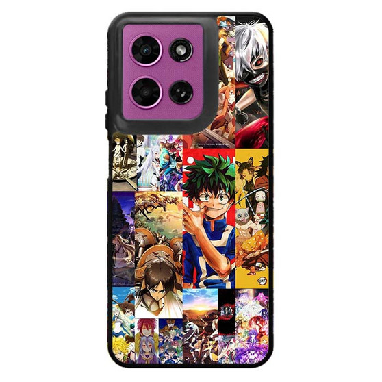 Good Anime Collage Colorful Motorola Moto G 2026 Case
