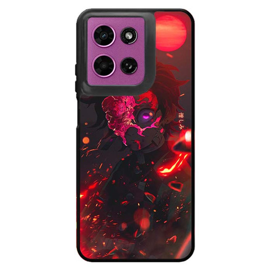 Demon Slayer Tanjiro Almost Demon Motorola Moto G 2026 Case