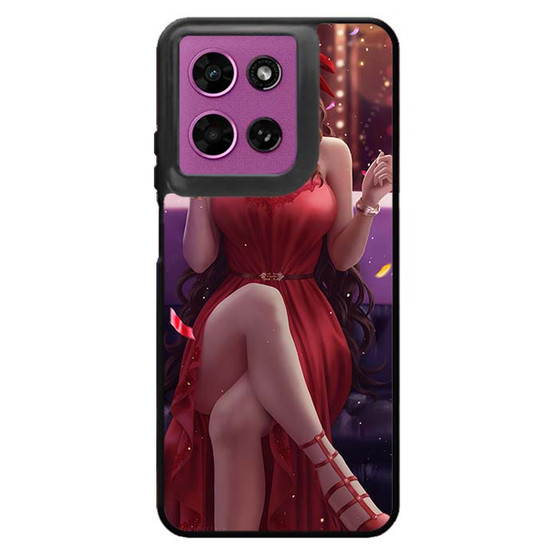 Final Fantasy VII Remake Aerith art Motorola Moto G 2026 Case