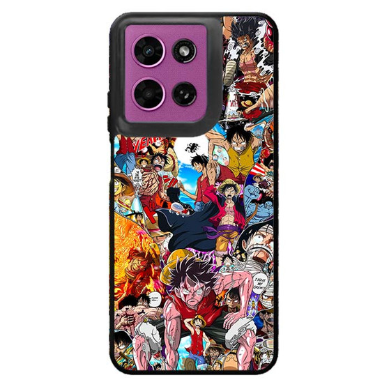 One Piece Luffy Collages 1 Motorola Moto G 2026 Case