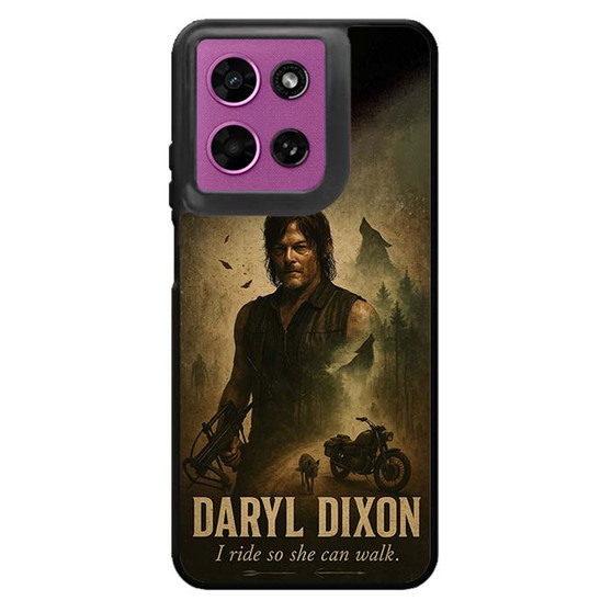 Daryl Dixon Rider Survivor Lone Wolf Motorola Moto G 2026 Case