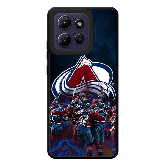 Colorado avalanche play Motorola Moto G Play 2026 Case