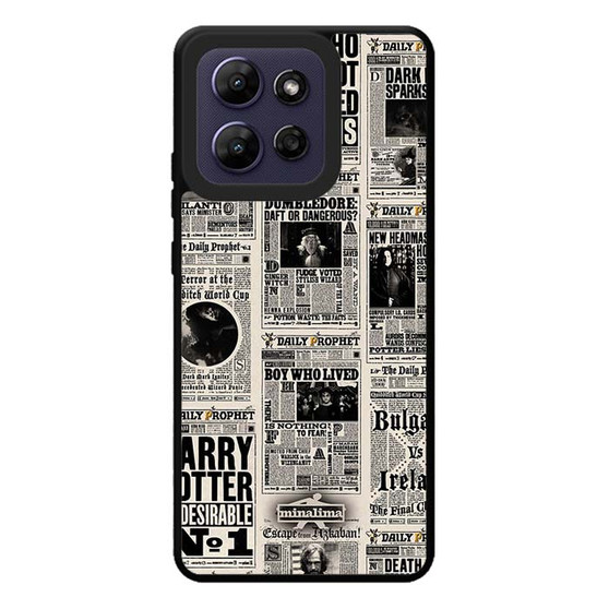 Harry potter daily prophet news Motorola Moto G Play 2026 Case