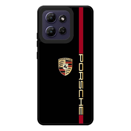 Porsche black car Motorola Moto G Play 2026 Case