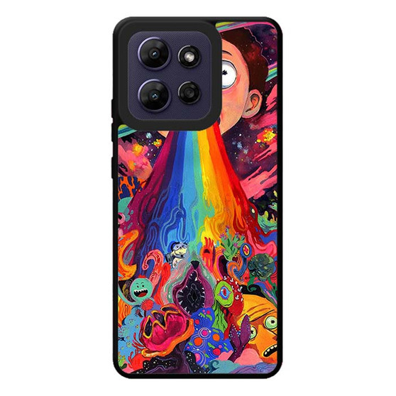 Psychedelic Rick and Morty Motorola Moto G Play 2026 Case