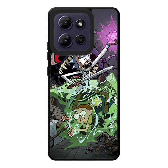 Rick And Mortys Dungeons & Dragons Motorola Moto G Play 2026 Case