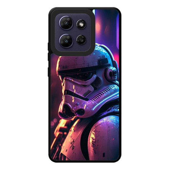 Star Wars Stormtrooper Neon Motorola Moto G Play 2026 Case