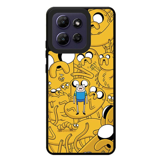 Adventure Time Jake Collage Motorola Moto G Play 2026 Case
