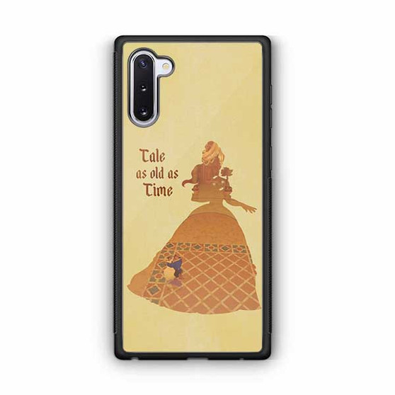 beauty and the beast tale as old as time Samsung Galaxy Note 10 Case