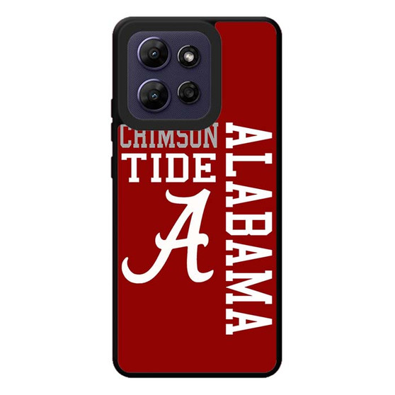 Alabama Crimson Roll Tide football 1 Motorola Moto G Play 2026 Case