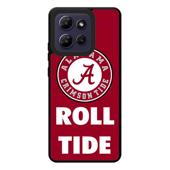 Alabama Crimson Roll Tide football 3 Motorola Moto G Play 2026 Case