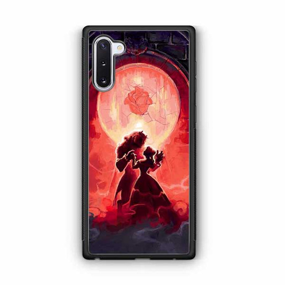 beauty and the beast vintage art Samsung Galaxy Note 10 Case