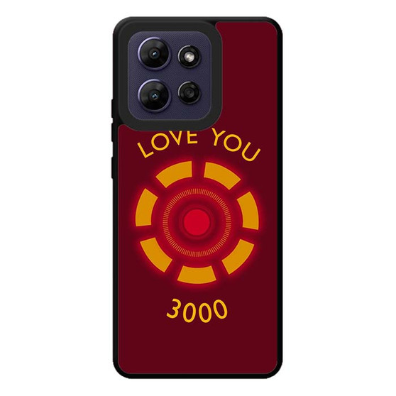 Avengers End Game Ironman Quote I Love You 3000 Motorola Moto G Play 2026 Case