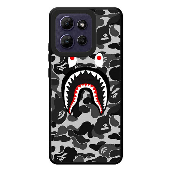 Bape Shark Black Camo Motorola Moto G Play 2026 Case