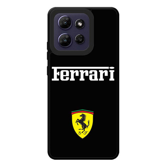Black Ferrari Motorola Moto G Play 2026 Case