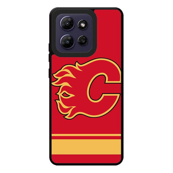 Calgary Flames 1 Motorola Moto G Play 2026 Case
