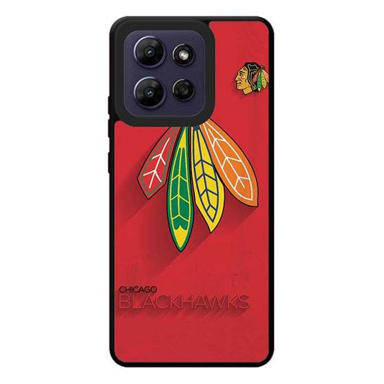 chicago blackhawks logo poster Motorola Moto G Play 2026 Case