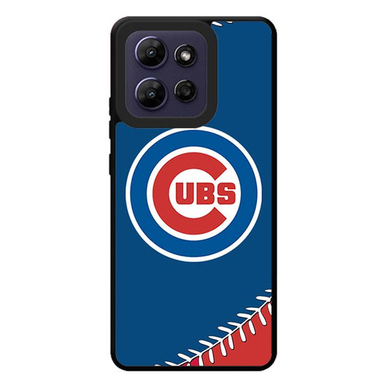 Chicago Cubs Logo 3 Motorola Moto G Play 2026 Case