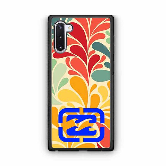 billabong blue logo Samsung Galaxy Note 10 Case