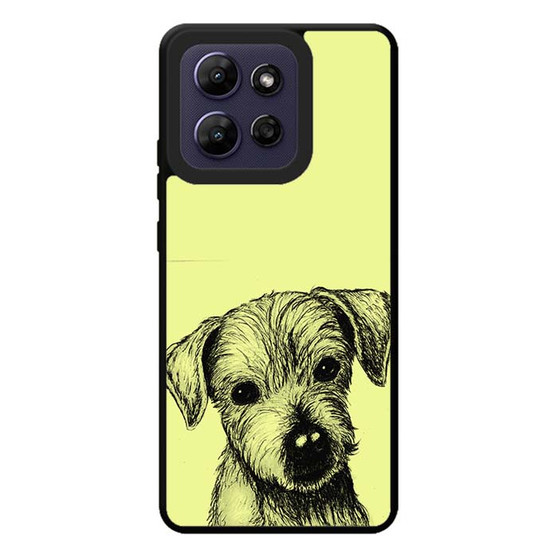 cute puppy sketch Motorola Moto G Play 2026 Case