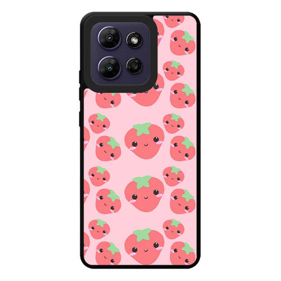 Cute Strawberry Motorola Moto G Play 2026 Case