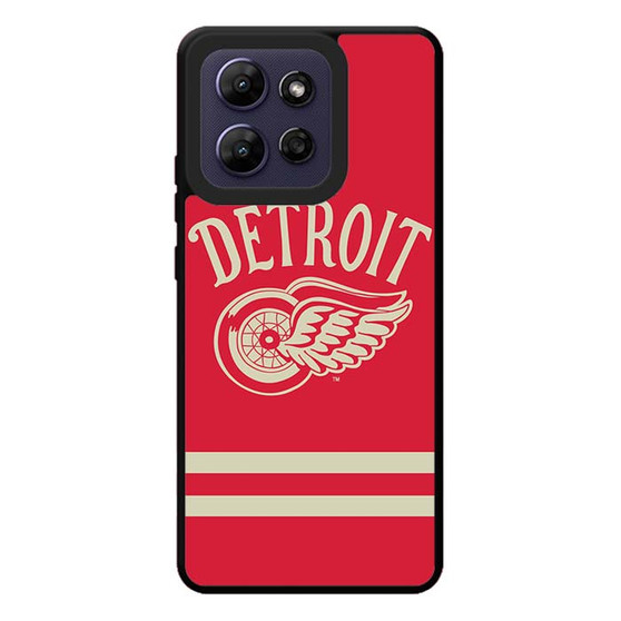 Detroit Red Wings 1 Motorola Moto G Play 2026 Case