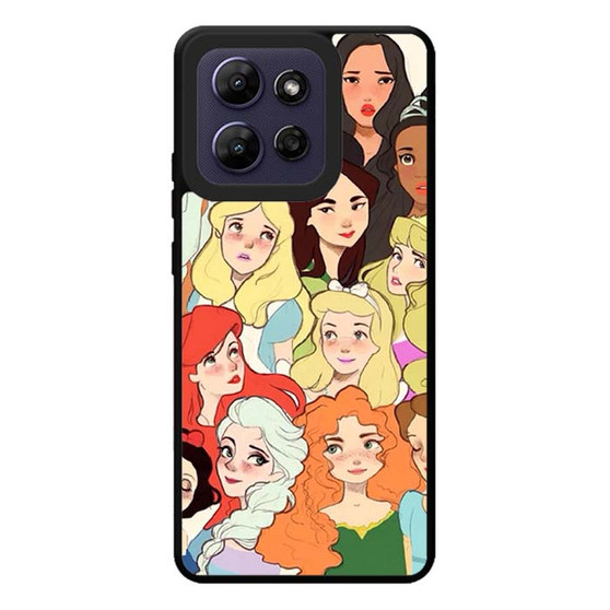 Disney Princess Collage Motorola Moto G Play 2026 Case