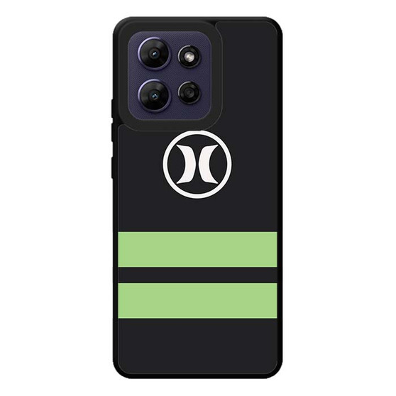 Hurley Soft Green Strip Motorola Moto G Play 2026 Case