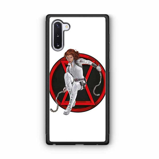 Black Widow Natasha Ramanoff Samsung Galaxy Note 10 Case