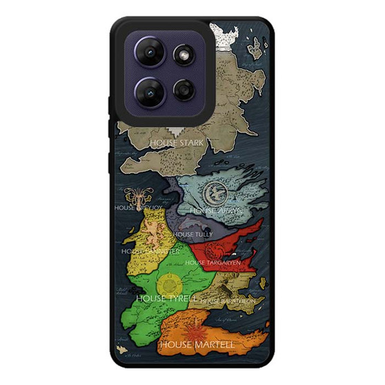 Map of Game of Thrones Motorola Moto G Play 2026 Case