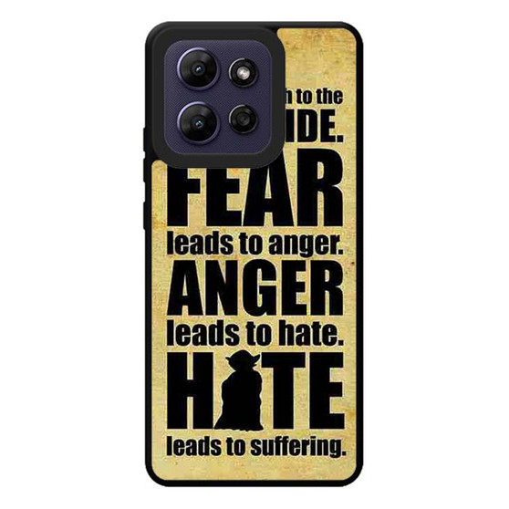 Master Yoda Quotes Motorola Moto G Play 2026 Case