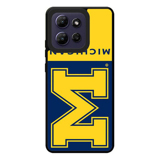 Michigan Wolverines 3 Motorola Moto G Play 2026 Case