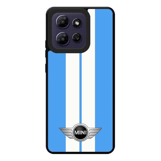 Mini Cooper Light Blue Motorola Moto G Play 2026 Case