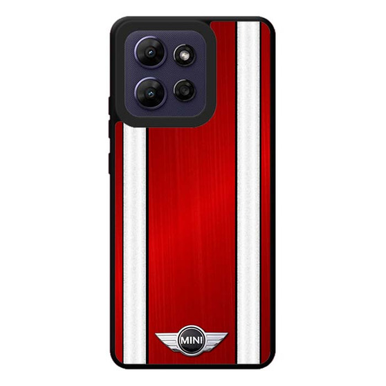 Mini Cooper Red Polished Motorola Moto G Play 2026 Case