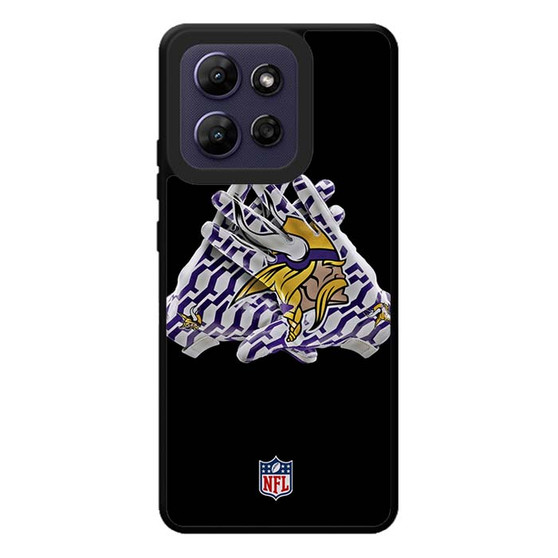 Minnesota Vikings American football Gloves Motorola Moto G Play 2026 Case
