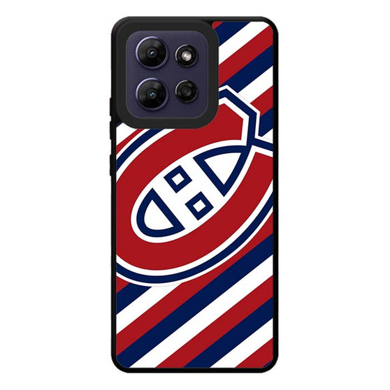 Montreal Canadiens Strips Motorola Moto G Play 2026 Case