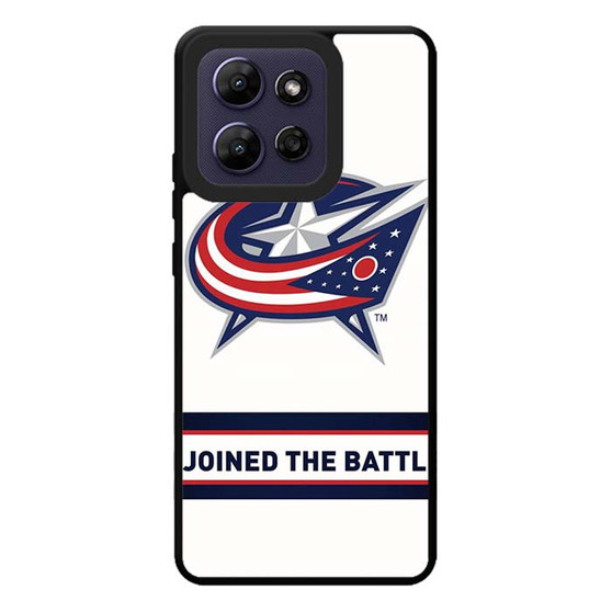 NHL Columbus Blue Jjackets 1 Motorola Moto G Play 2026 Case