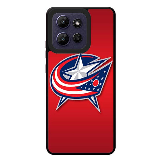NHL Columbus Blue Jjackets 3 Motorola Moto G Play 2026 Case