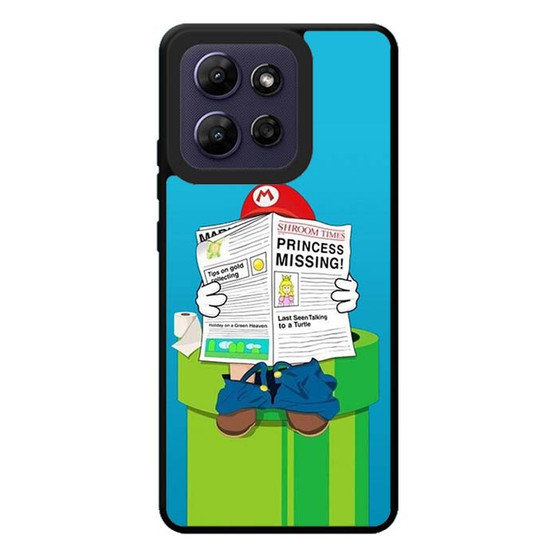 Nintendo supermario missing princess Motorola Moto G Play 2026 Case