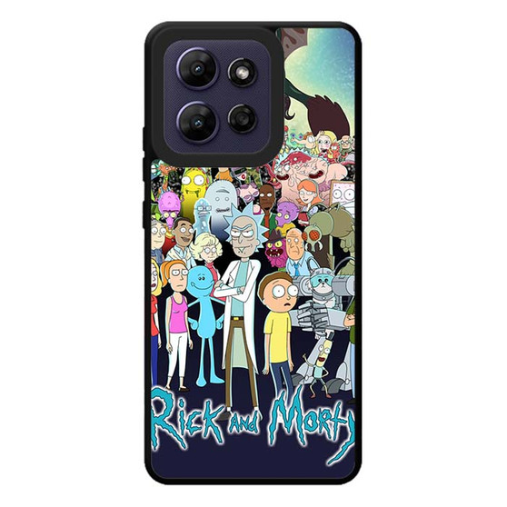 Rick And Morty All Character Motorola Moto G Play 2026 Case