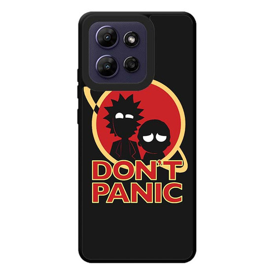 Rick And Morty Dont Panic Motorola Moto G Play 2026 Case