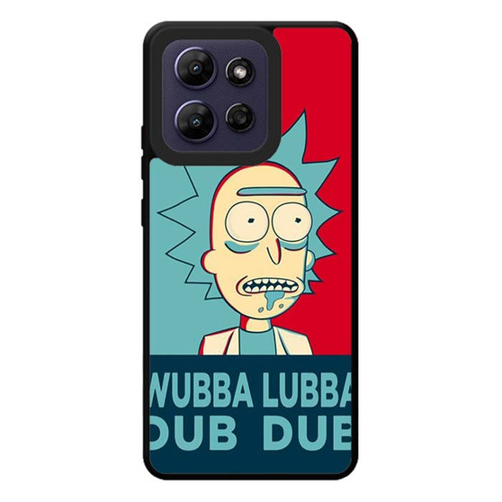 Rick and Morty Wubba Lubba Dub Dub 2 Motorola Moto G Play 2026 Case