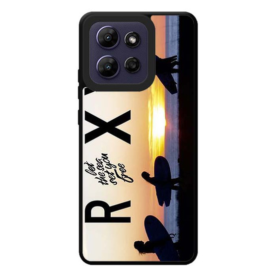 Roxy Let The Sea Set You Free Motorola Moto G Play 2026 Case