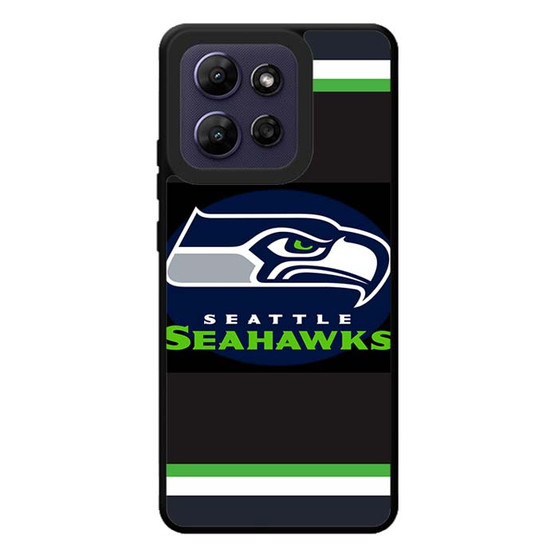 Seattle seahawks logo green strip Motorola Moto G Play 2026 Case