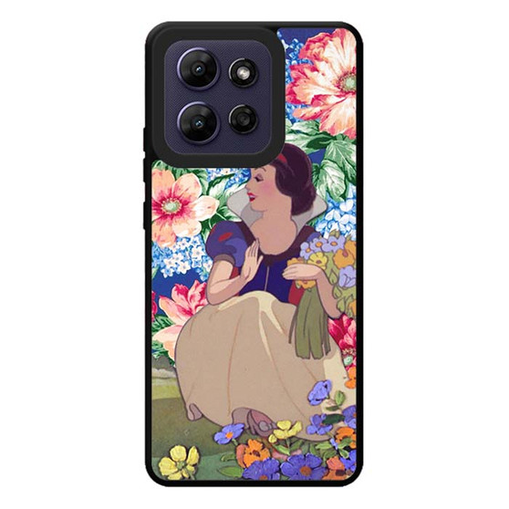Snow White Floral Forest Motorola Moto G Play 2026 Case