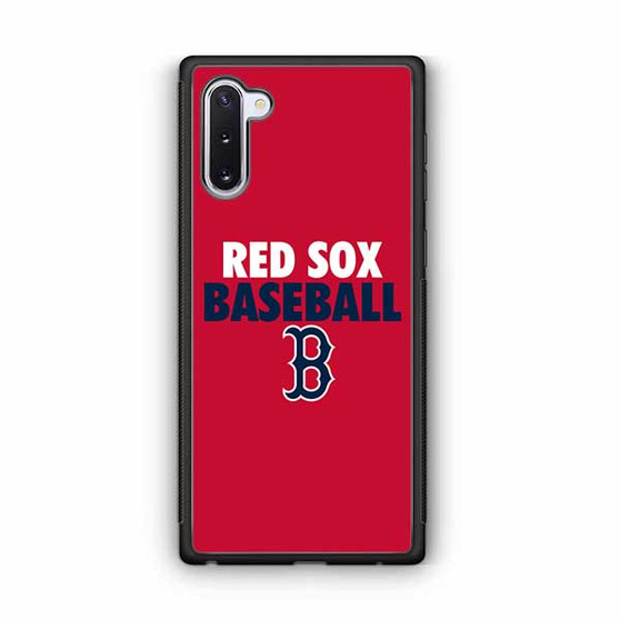 Boston Red Sox Logo Samsung Galaxy Note 10 Case