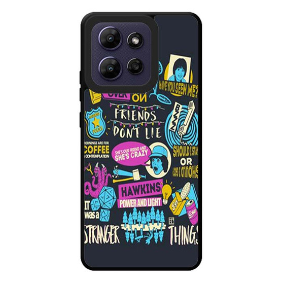 Stranger Things Collage Motorola Moto G Play 2026 Case