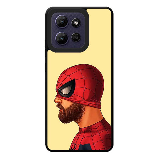 Superhero Series Bearded Spiderman Motorola Moto G Play 2026 Case