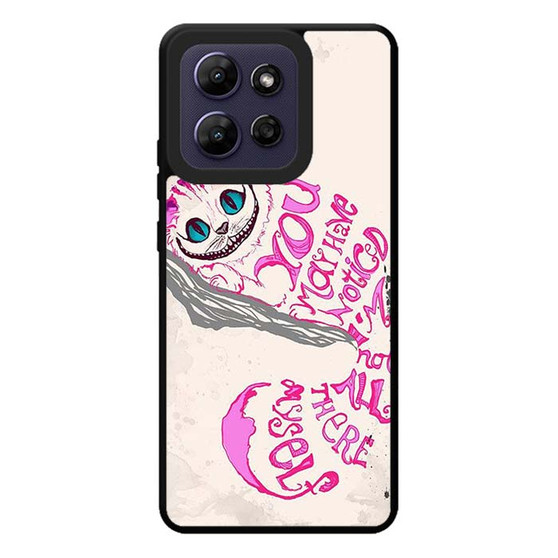 The Cheshire Cat Quotes Motorola Moto G Play 2026 Case